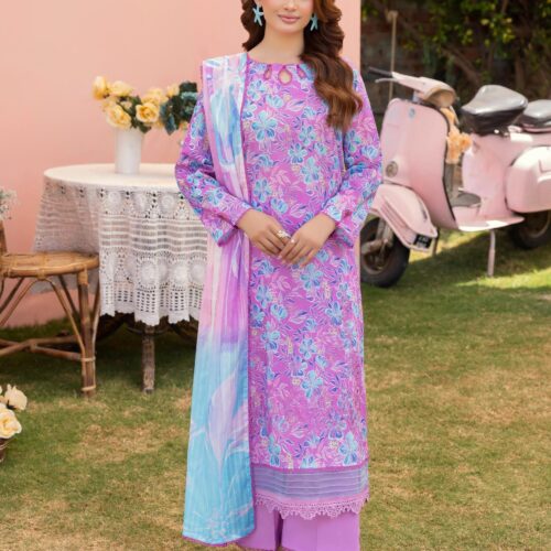 MISHAAL UNSTITCHED 3-PIECE COLLECTION