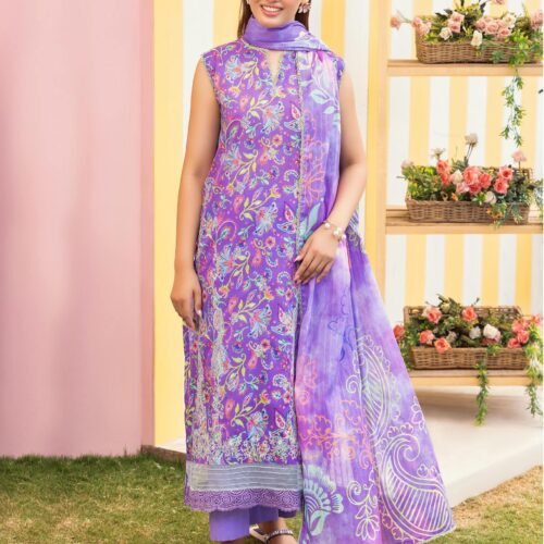MISHAAL UNSTITCHED 3-PIECE COLLECTION