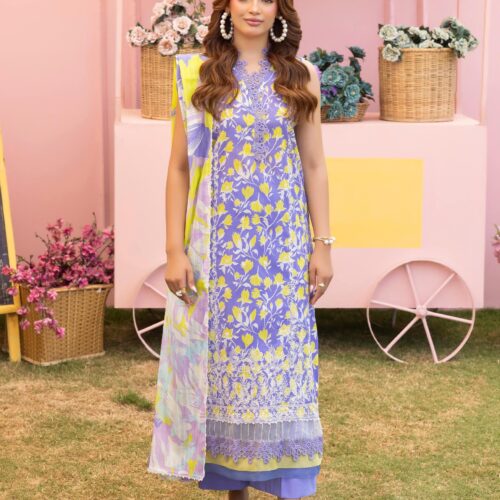 MISHAAL UNSTITCHED 3-PIECE COLLECTION