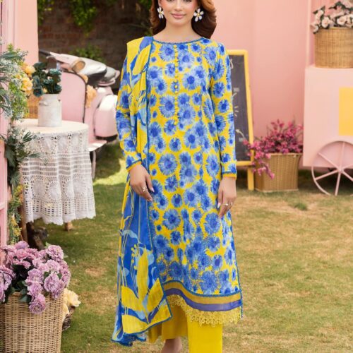 MISHAAL UNSTITCHED 3-PIECE COLLECTION