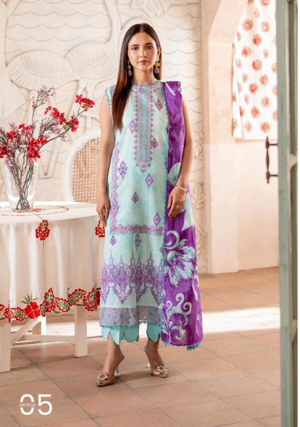 SERAI UNSTITCHED 3-PIECE COLLECTION